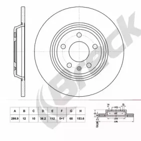 Тормозной диск BRECK купить